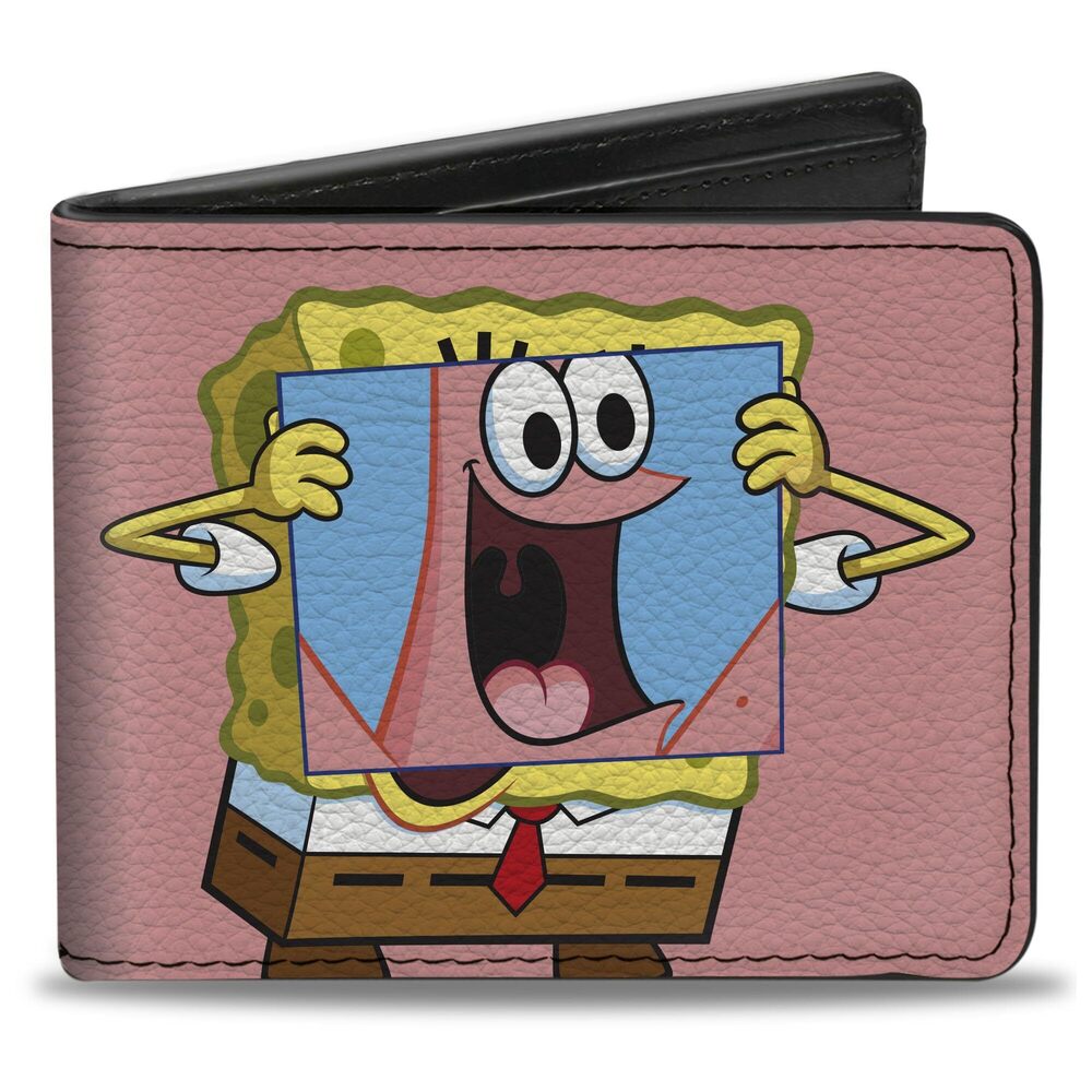 2823 Spongebob Squarepants Wallet, Bifold, Spongebob Squarepants Patrick